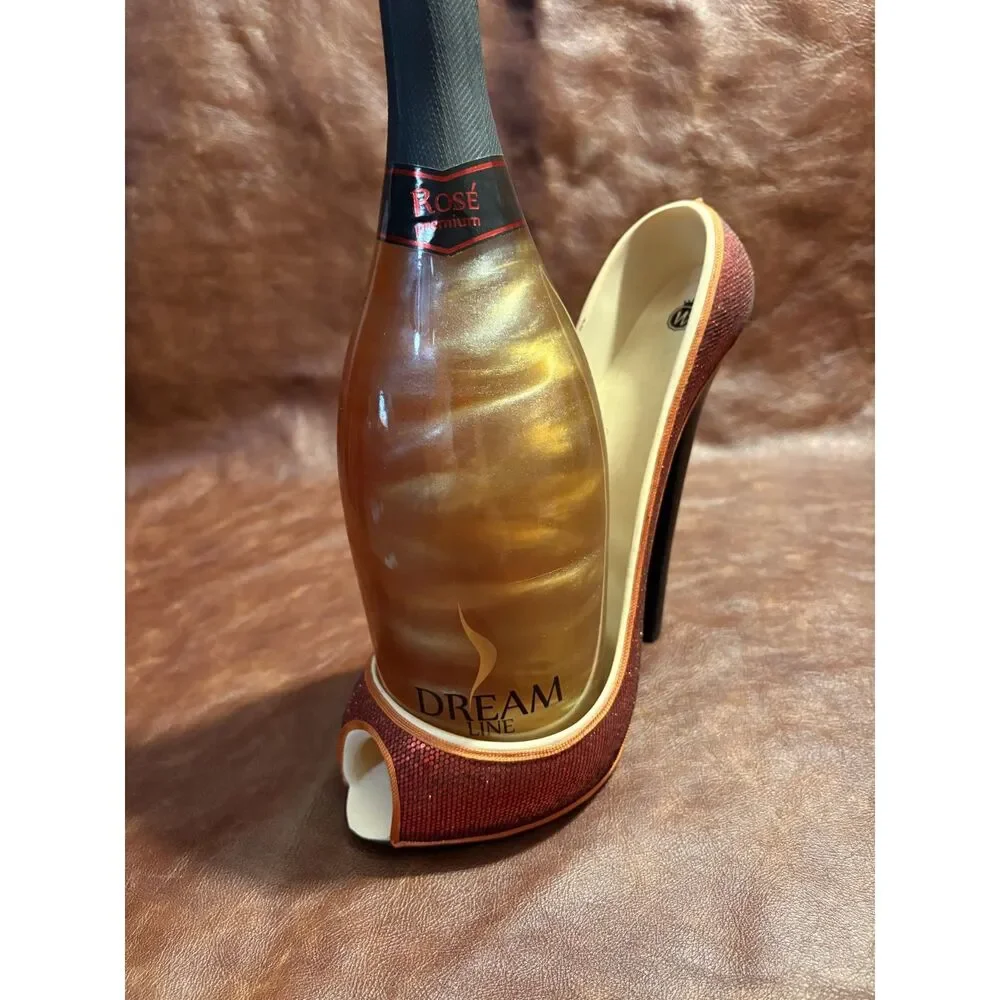 Red Heel Wine Holder